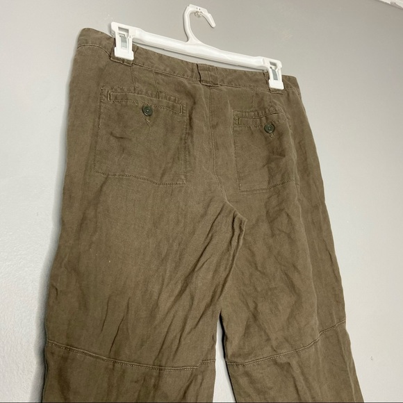 Ann Taylor Loft Soft Linen Pants Q - Picture 4 of 7